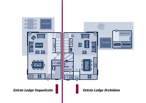 En Ardennes&wellness - - Coquelicots&orchidees * Ovifat